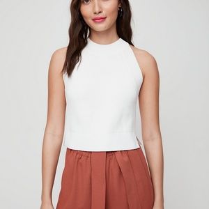 Wilfred Crevier Knit Top Aritzia White